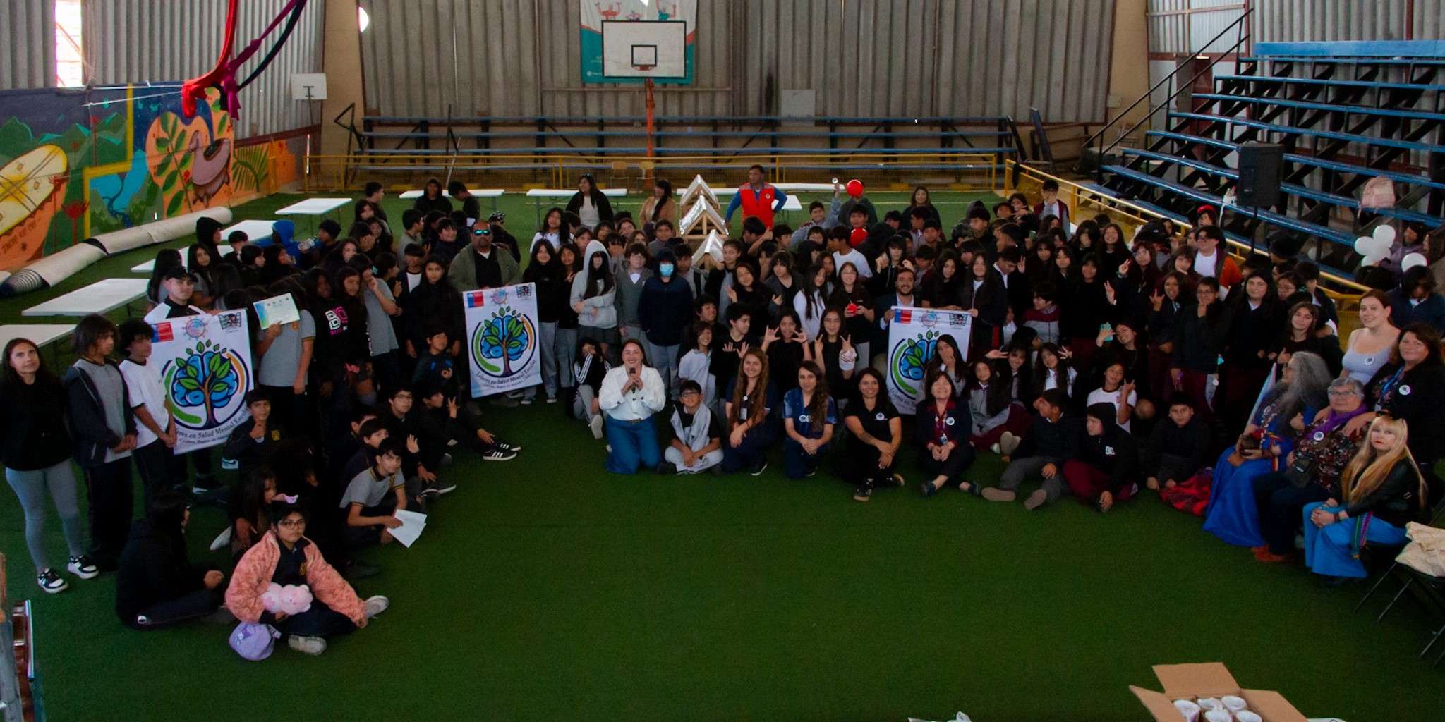 Estudiantes de Caldera avanzan como líderes en salud mental escolar