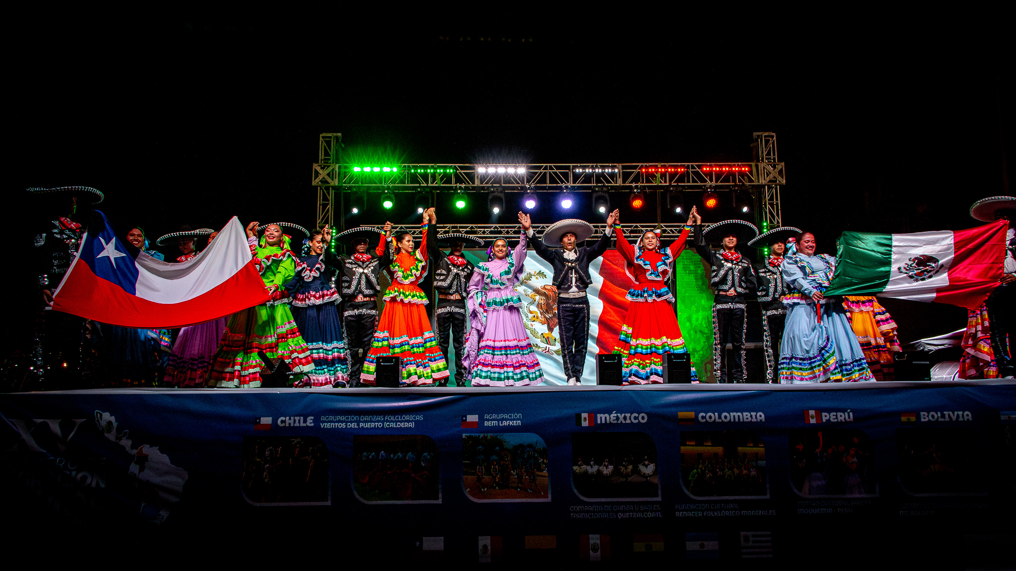 Caldera vivió el XV Encuentro de Integración Cultural Latinoamericano 2026