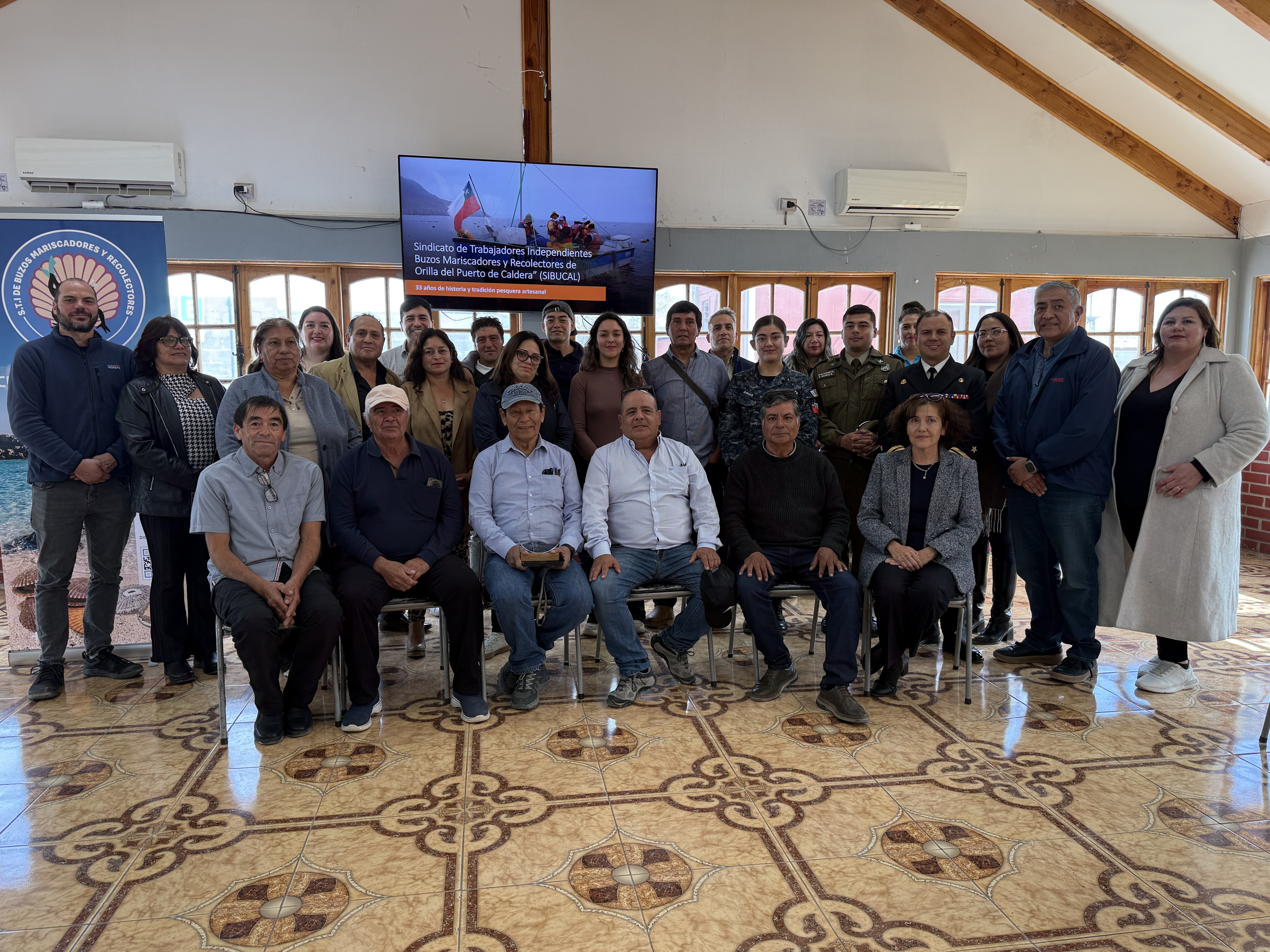 SIBUCAL celebró 33 años de trayectoria al servicio de la pesca artesanal en Caldera 