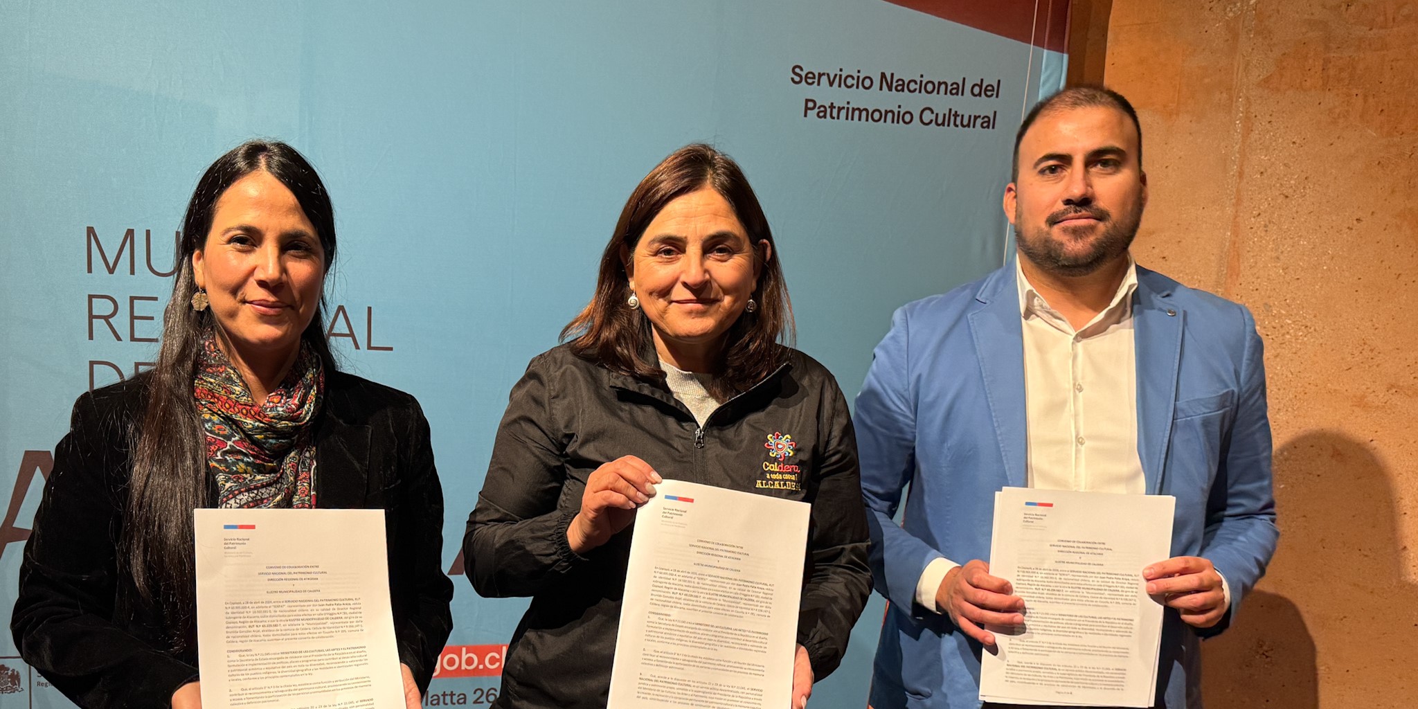 Caldera y el Servicio Nacional del Patrimonio Cultural firman convenio de colaboración 